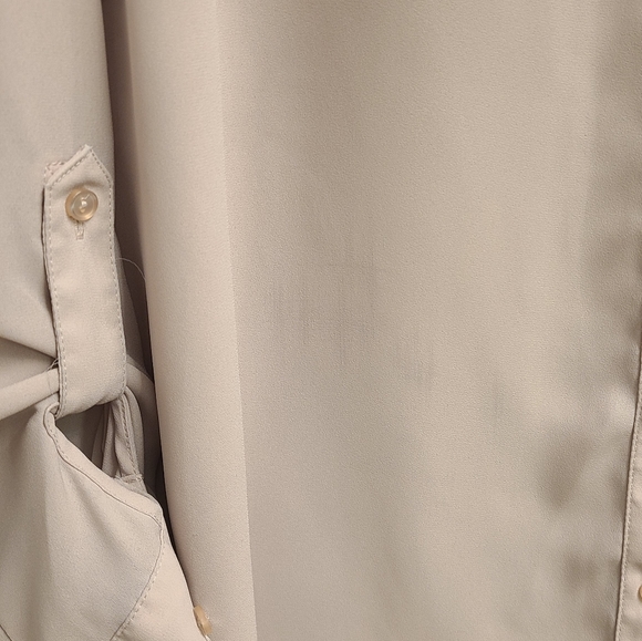 The Limited Button-Up Top, Dusty Pink, XL - Picture 3 of 7